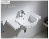 Раковина Azario 80х46х20 подвесная, белая (AZ-40089)