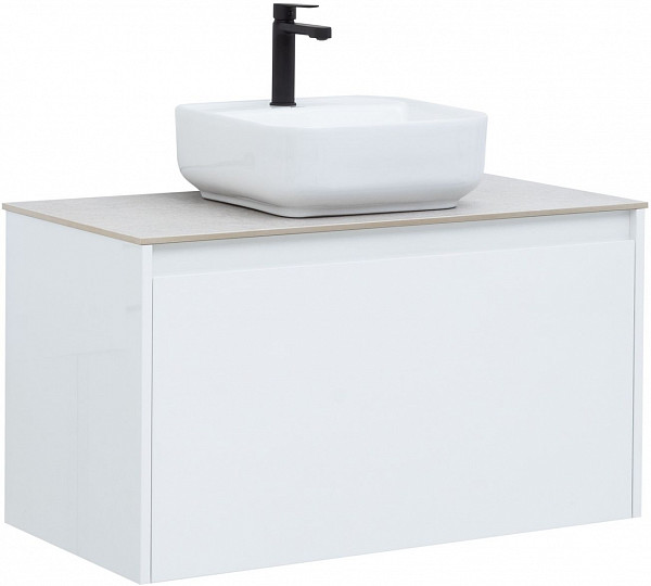 Тумба под раковину Aquanet Nova Lite 90 белый (1 ящик) 00242257