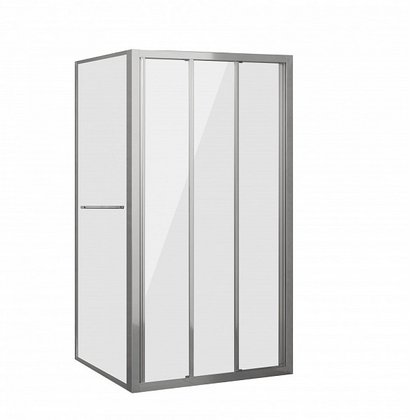 Душ.ограждение GR-9090 Alba1 (90*90*190) квадрат, двери раздвижные 2 места