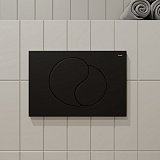 Клавиша смыва, универсальная, чёрная, Unifix, 002, IDDIS, UNI02MBi77