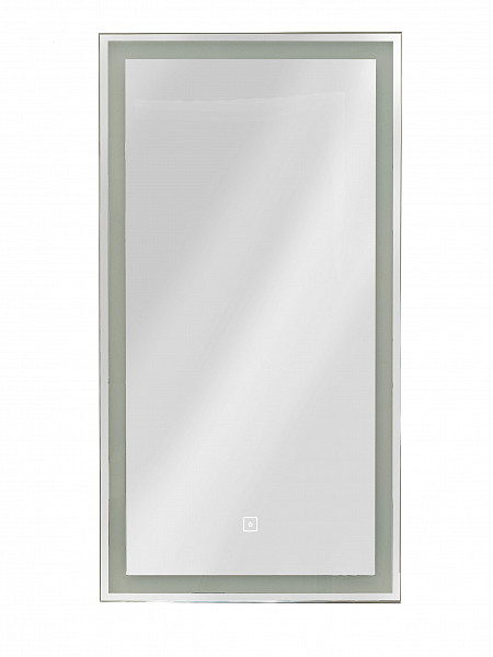 Зеркало-шкаф Континент"Mirror Box black Led" 350х650 правый