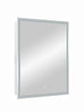 Зеркало-шкаф Континент "Allure LED" 600х800 правый с розеткой