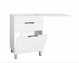 Тумба под раковину Жасмин 60, Космос/Даллас 120, с корзиной