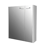 Шкаф зеркальный Prime, белый глянец, 60 см