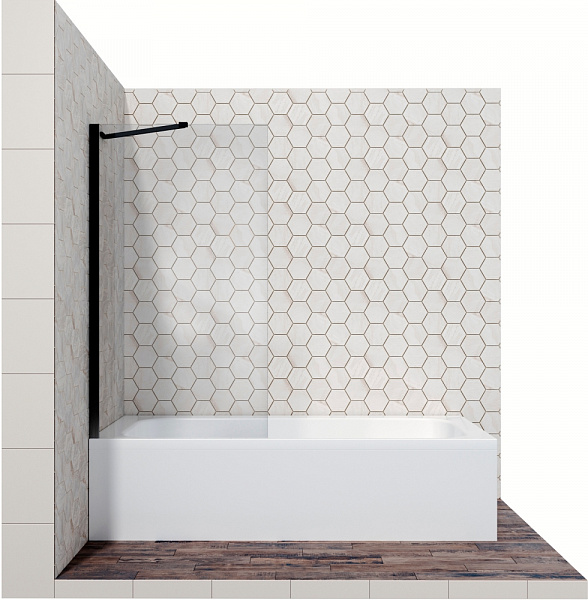 Шторка для ванны Ambassador Bath Screens 16041206 (700x1400). 1 место