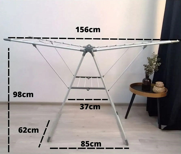 Сушилка для белья складная напольная