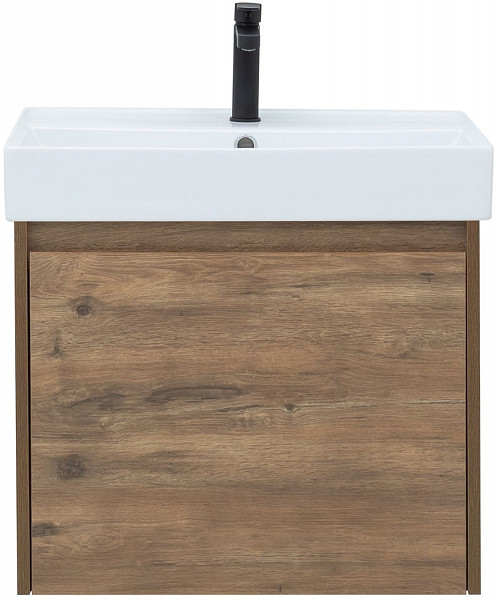 Тумба под раковину Aquanet Nova Lite 60 дуб рустикальный (1 ящик) 00249511