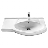 Полукруглая раковина Santek Коралл 83 1WH110225 с левым крылом