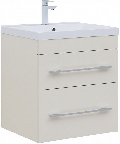 Тумба под раковину Aquanet Верона 60 крем (2 ящика) 00304537