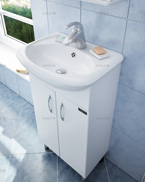 Тумба напольная Уют 45 Санта 201084, под раковину