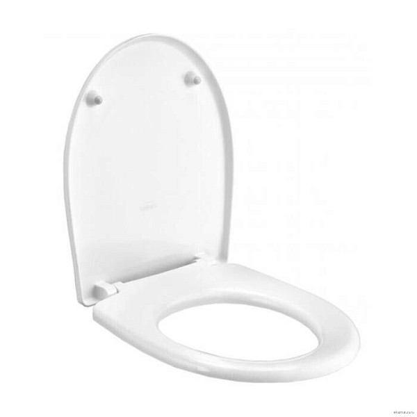 Сиденье для унитаза дюропласт белое Анимо Santek 1.WH10.6.914