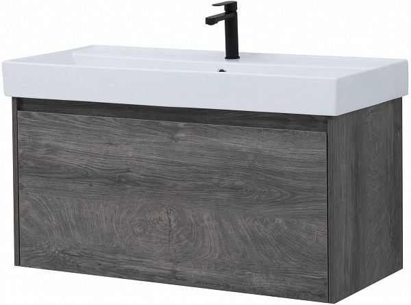 Тумба под раковину Aquanet Nova Lite 100 дуб рошелье (1 ящик) 00242579