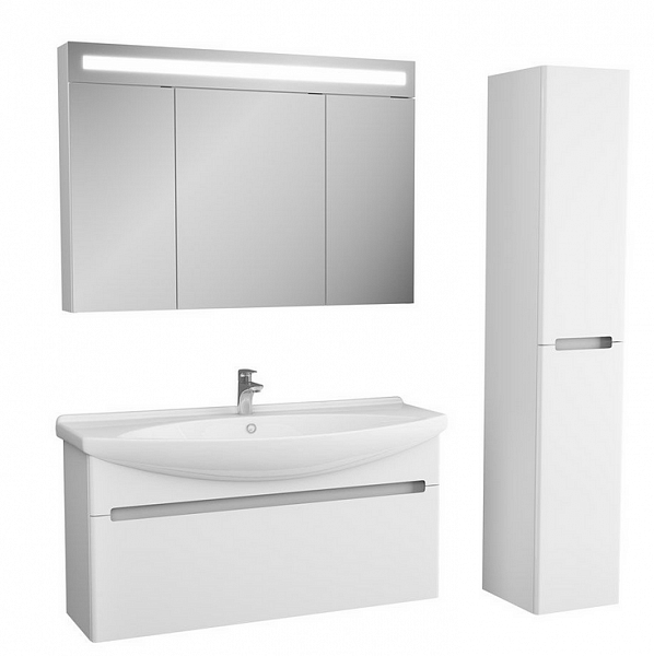 Зеркальный шкаф Lagerta 105 с LED подсветкой