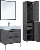 Тумба под раковину Aquanet Nova 75 дуб рошелье (2 ящика) 00242260