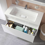 Тумба подвесная с ящиком, белая, 100 см, Esper, IDDIS, ESP10W0i95. Подходит ум. 4501000i28