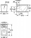 Унитаз-компакт (чаша) Grohe Euro Ceramic 39338000
