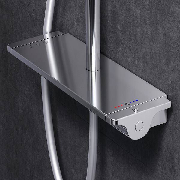 F0770A400 Spirit V2.0 душ.система, набор: смеситель д/душа с термостатом, верхн. душ d 250 мм, ручн.