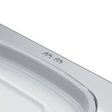 A3034200 Sensation, Стеклянная мыльница с настенным держателем, хром, шт