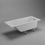 Ванна из литьевого мрамора Delice Diapason 1700х700