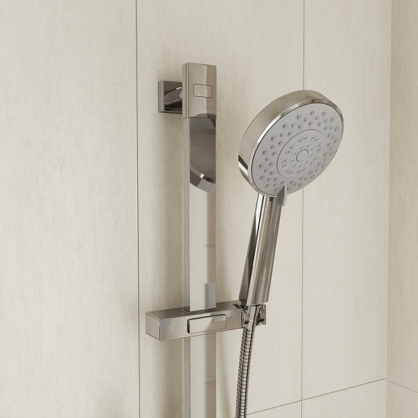 TSH1601 Душ.гарнитур(стойка 760мм,лейка 5F D120мм,шланг нерж.сталь 1,5м)