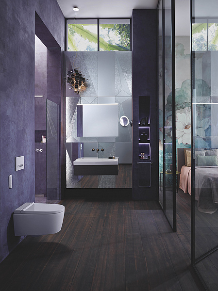 Унитаз-биде подвесной Geberit AquaClean Sela 146.224.11.1 панель белая