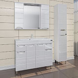 Зеркальный шкаф Родос 100, со светом Санта 106018