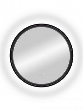Зеркало Континент "Planet black Led" D 800 с бесконтактным сенсором