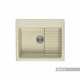 Мойка для кухни Aquaton Делия 60 прямоугольная жемчуг 1A715232LD240
