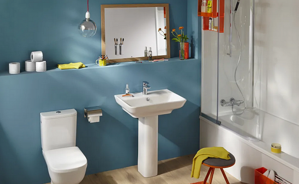 Подвесная раковина для установки на мебель Jacob Delafon Struktura 60х48 см EGD111-Z-00