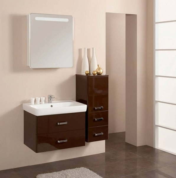 Шкаф-пенал Акватон Америна 34x90 1A137803AM430