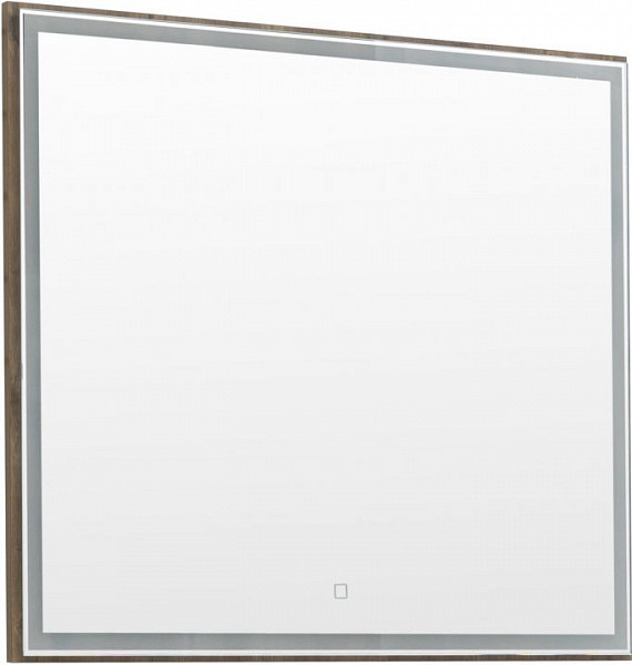 Зеркало Aquanet Nova Lite 90 дуб рустикальный LED 00249516