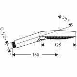 Ручной душ HANSGROHE Raindance Select S 120 3jet 26530140