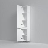 M80CSL0356WG Like, шкаф-колонна, напольный, левый, 35 см, двери, белый, глянец, шт