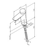 F50A02522 Inspire V2.0, TouchReel см-ль, излив 125 мм, черный, шт.