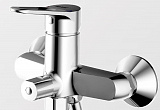 Смеситель для ванны c длинным изливом с аксессуарами Bravat Eco-D F693158C-LB