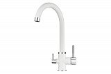 Смеситель для кухни Granula GR-2168 арктик, 2168wh