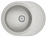 Мойка кухонная Granula овальная кварц 5802, БАЗАЛЬТ