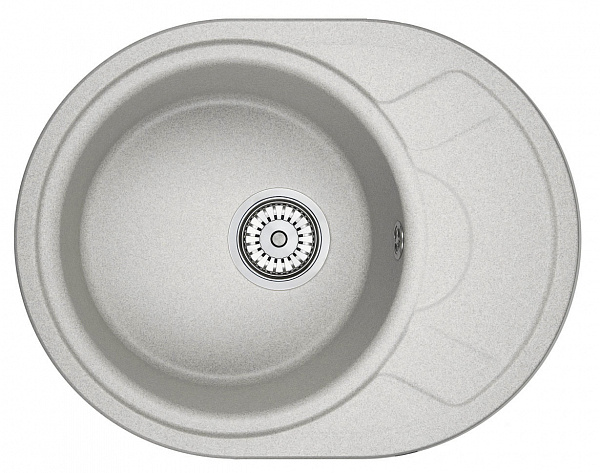 Мойка кухонная Granula овальная кварц 5802, БАЗАЛЬТ