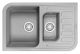 Мойка кухонная Granula прямоугольная кварц 7803, АЛЮМИНИУМ