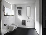Тумба под раковину Roca The Gap 45 белая матовая ZRU9302735