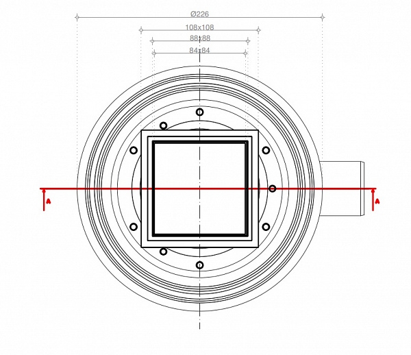 Confluo Standard 10х10 Plate 1 2in1 Pestan