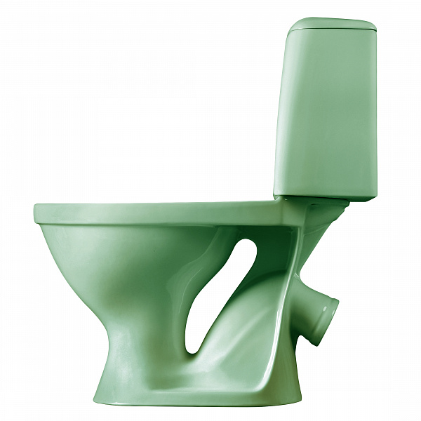 Унитаз-компакт Santeri Соната салатовый 1.P201.2.S04.00B.F