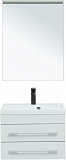 Тумба под раковину Aquanet Верона 58 New белый матовый 00272423