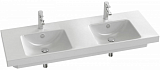 Двойная подвесная раковина-столешница Jacob Delafon Odeon Up 140х50 см E4779-00
