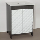 Мебельная раковина Sanita luxe Quadro 60 QDR60SLWB01