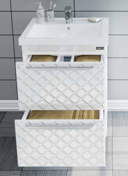 Тумба под раковину Калипсо 60 напольная Санта 217008лN