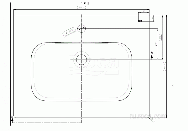 Раковина Roca Victoria-N Unik 60х46 32799E000