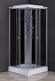 Душевая кабина Loranto CS-6491G (CS-8072), 90х90х215, поддон 13 см, верхний душ