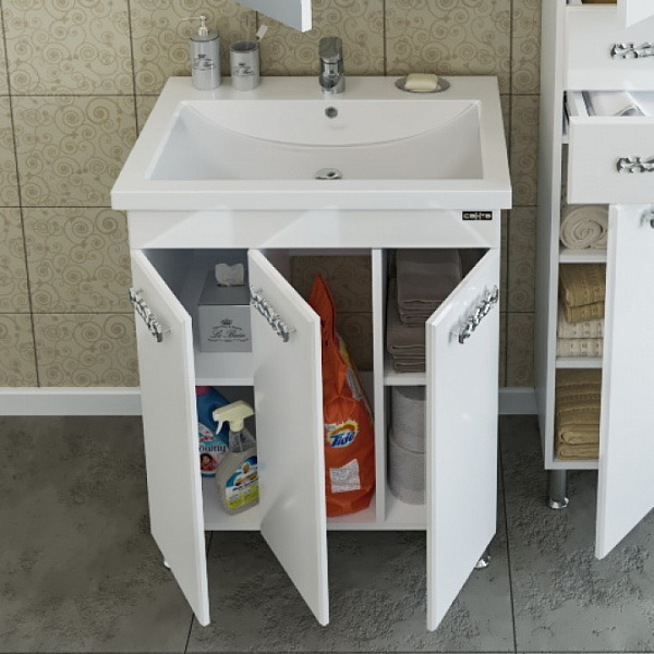 Тумба под раковину Ливерпуль 70 напольная Санта 700120