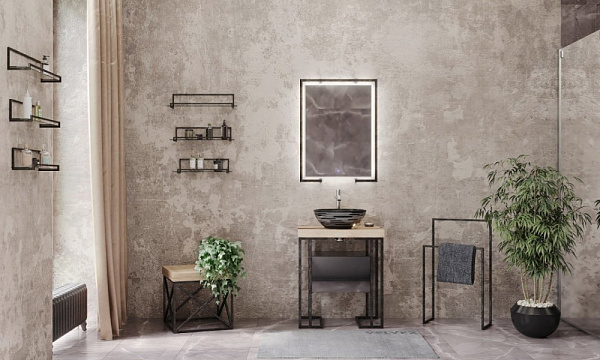 Тумба под раковину Velvex Gelou 45 см tpGEL.45-44.213